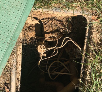 Irrigation repair and maintenance