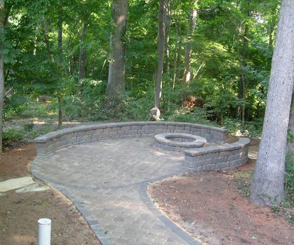 Patio with Walkway